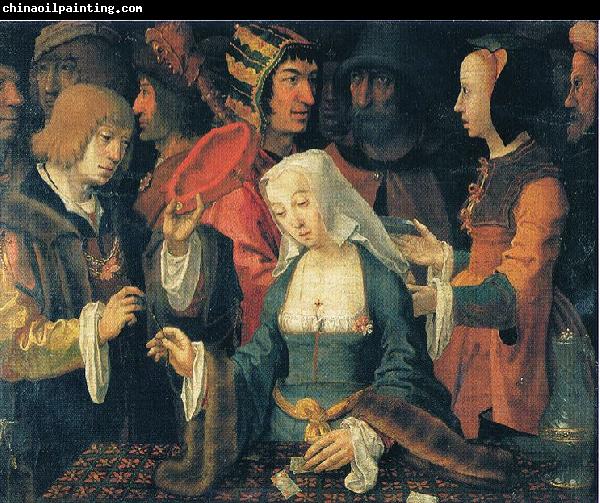 Lucas van Leyden fortune teller