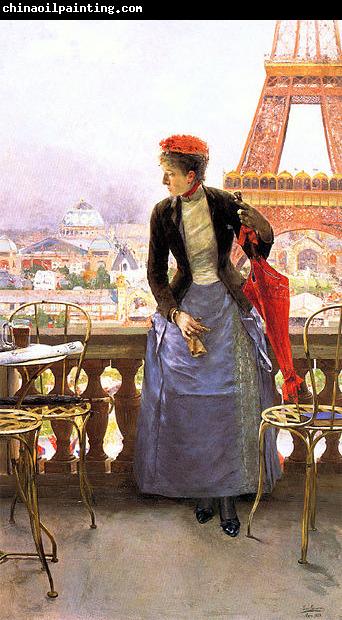 Luis jimenez aranda Lady at the Paris Exposition