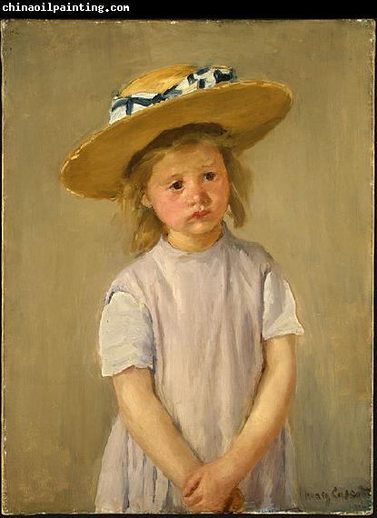 Mary Cassatt Child in a Straw Hat