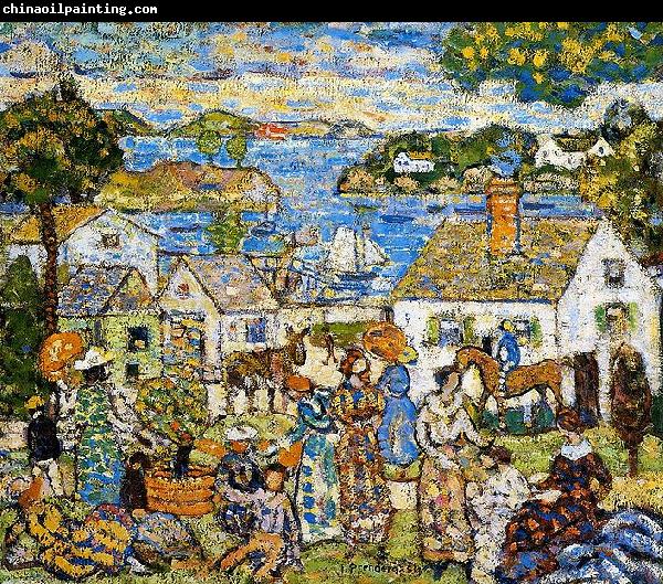 Maurice Prendergast New England Harbor