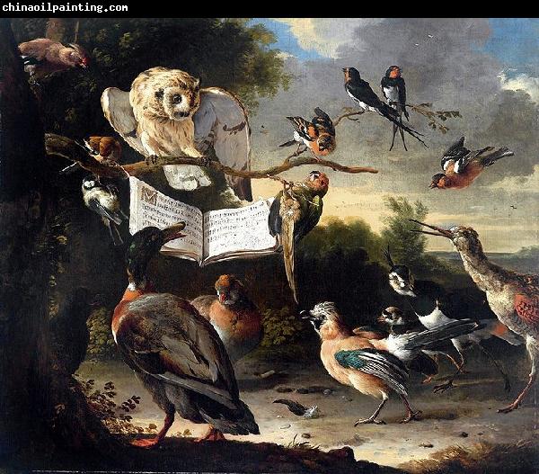 Melchior de Hondecoeter Das Vogelkonzert