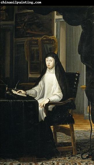 Miranda, Juan Carreno de Portrait of Queen Mariana de Austria as a Widow