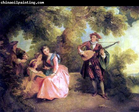 Nicolas Lancret The Serenade