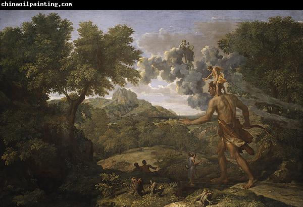 Nicolas Poussin Paysage avec Orion aveugle cherchant le soleil