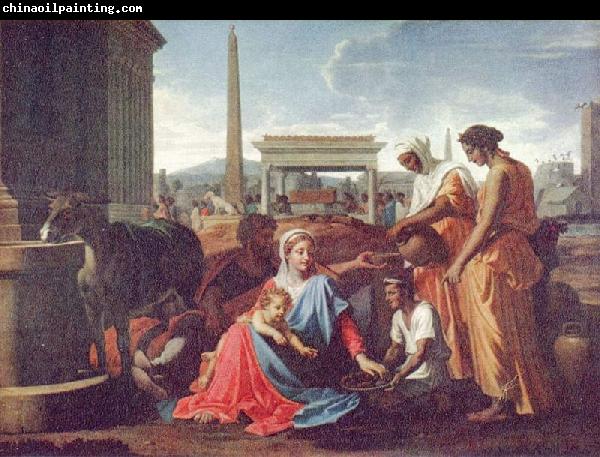 Nicolas Poussin Ruhe auf der Flucht nach Agypten