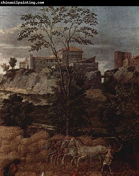 Nicolas Poussin Der Sommer, Detail