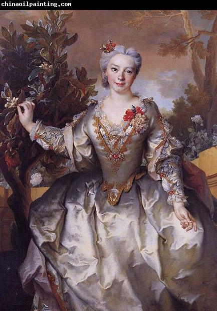 Nicolas de Largilliere Portrait of Louise-Madeleine Bertin, Countess of Montchal