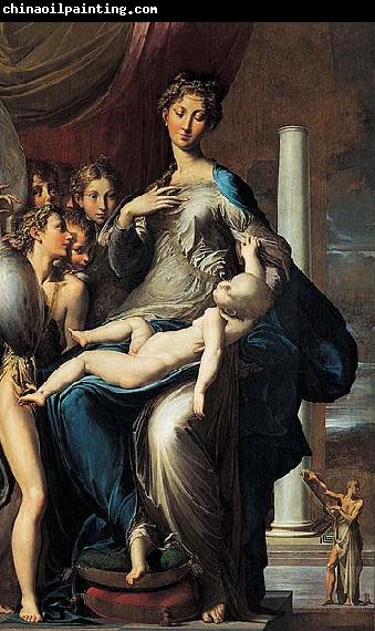 PARMIGIANINO Madonna with Long Neck