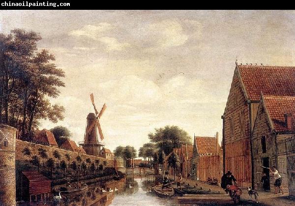 POST, Pieter Jansz The Delft City Wall with the Houttuinen