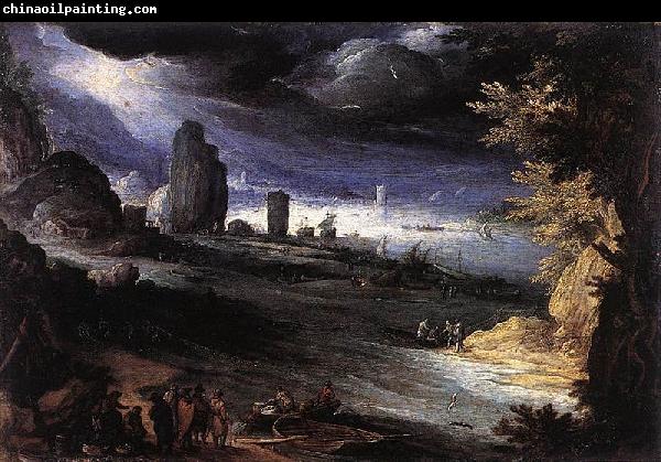 Paul Bril Coastal Landscape