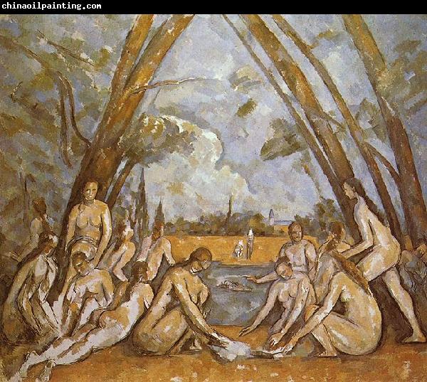 Paul Cezanne Badende