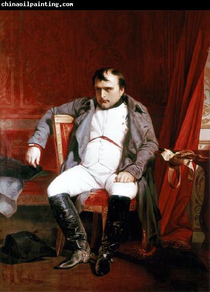 Paul Delaroche Napoleon Bonaparte abdicated in Fontainebleau