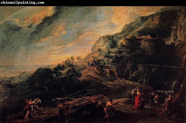 Peter Paul Rubens Ulysses and Nausicaa on the Island of the Phaeacians