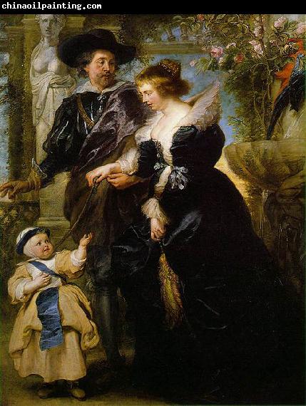 Peter Paul Rubens Rubens, his wife Helena Fourment, and their son Peter Paul