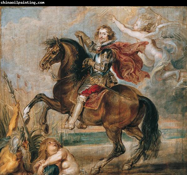 Peter Paul Rubens Equestrian Portrait of the George Villiers,