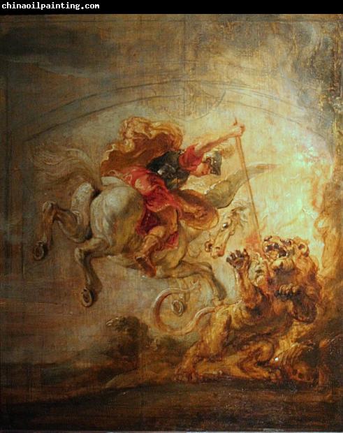 Peter Paul Rubens Bellerophon, Pegasus and Chimera