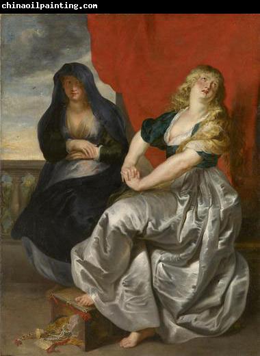 Peter Paul Rubens Reuige Magdalena und ihre Schwester Martha