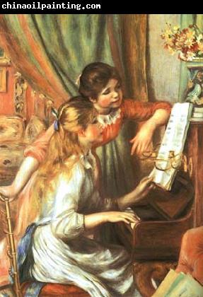 Pierre Auguste Renoir Girls at the Piano