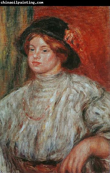 Pierre Auguste Renoir Gabrielle au chapeau