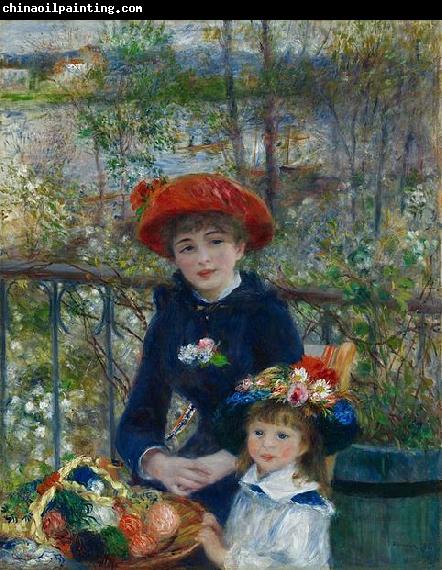 Pierre Auguste Renoir Two Sisters