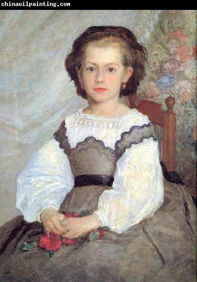 Pierre-Auguste Renoir Mademoiselle Romaine Lancaux