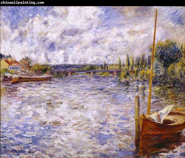 Pierre-Auguste Renoir The Seine at Chatou