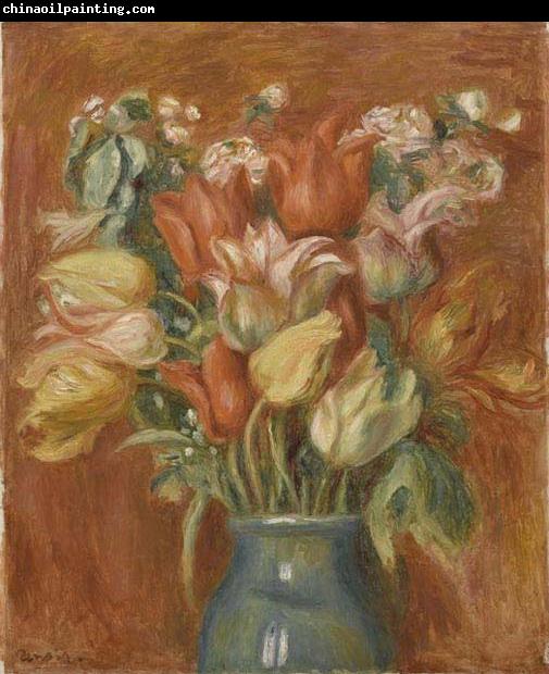 Pierre-Auguste Renoir Bouquet de tulipes