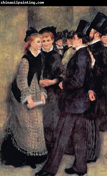 Pierre-Auguste Renoir La sortie de Conservatorie