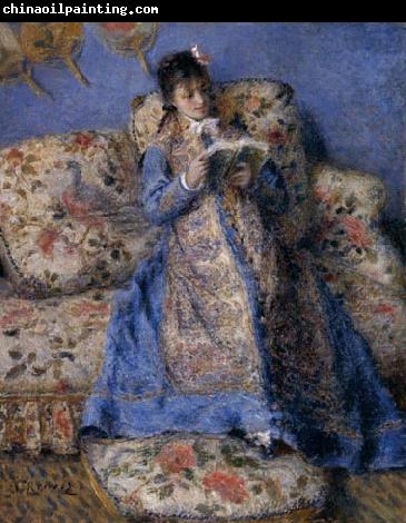 Pierre-Auguste Renoir Camille Monet reading