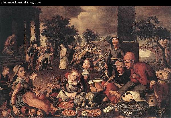 Pieter Aertsen Christ and the Adulteress