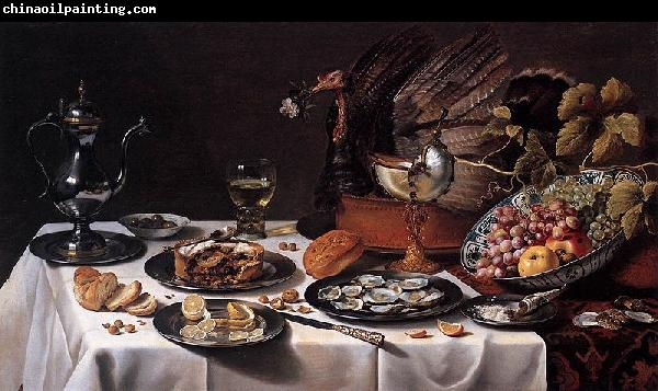 Pieter Claesz with Turkey Pie