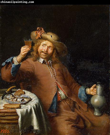 Pieter Cornelisz. van Slingelandt Breakfast of a Young Man