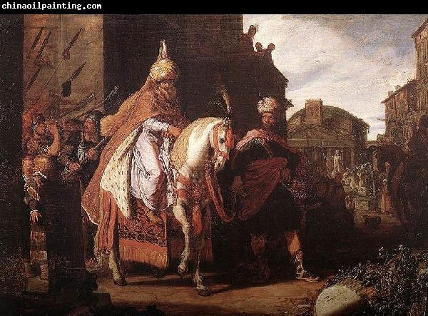 Pieter Lastman Triumph of Mordechai