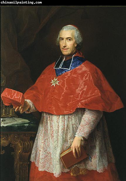 Pompeo Batoni Portrait of Cardinal Jean Francois Joseph de Rochechouart