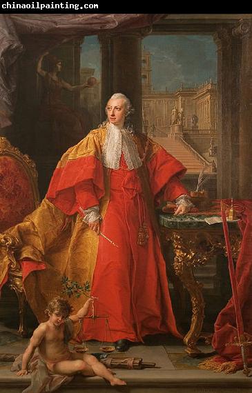 Pompeo Batoni Ritratto del Principe Abbondio Rezzonico