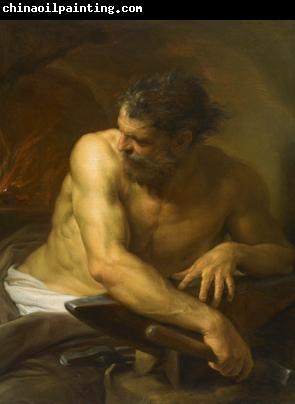 Pompeo Batoni Vulcan in his Forge