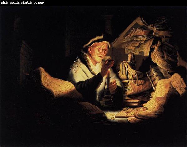 REMBRANDT Harmenszoon van Rijn Parable of the Rich Man