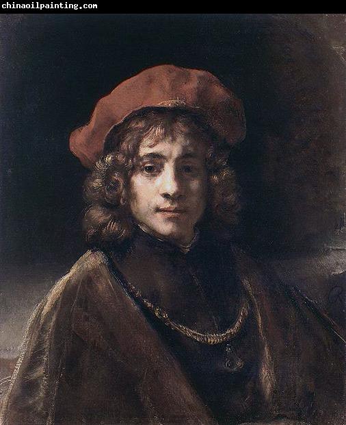 REMBRANDT Harmenszoon van Rijn Portrait of Titus