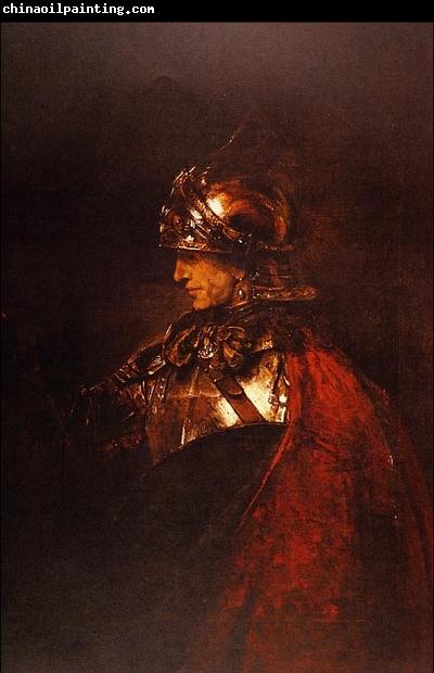 Rembrandt Peale A Man in Armor