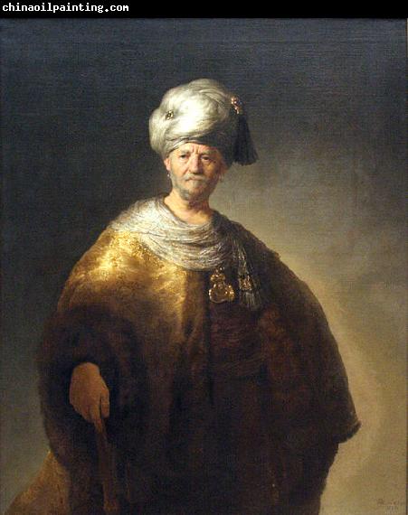 Rembrandt Peale Man in Oriental Costume