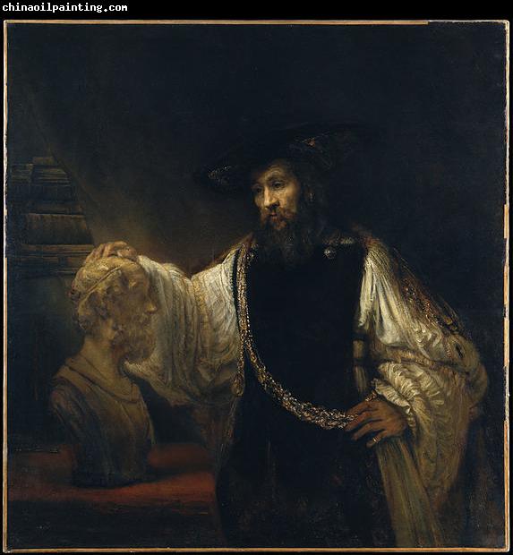 Rembrandt Peale Aristotle with a Bust of Homer