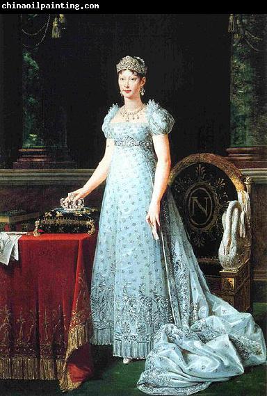 Robert Lefevre Portrait of Marie-Louise of Austria, wife of Napoleon and empress of France