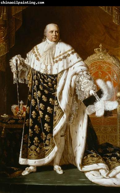 Robert Lefevre Portrait of Louis XVIII