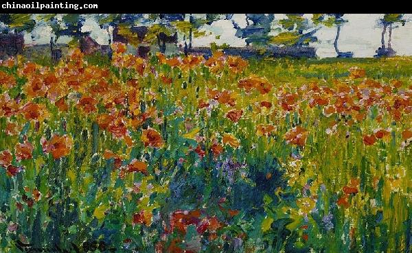 Robert William Vonnoh Poppies in France