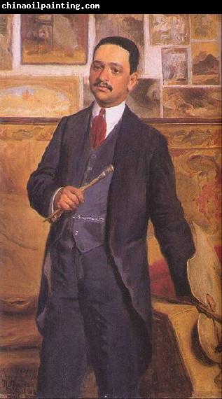 Rodolfo Amoedo Portrait of Joao Timoteo da Costa