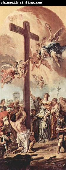 Sebastiano Ricci Hl. Helena findet das Heilige Kreuz, Entwurf