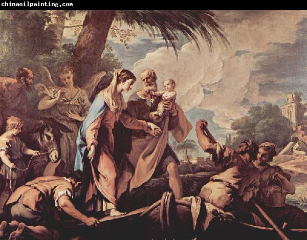 Sebastiano Ricci Flucht nach Aypten