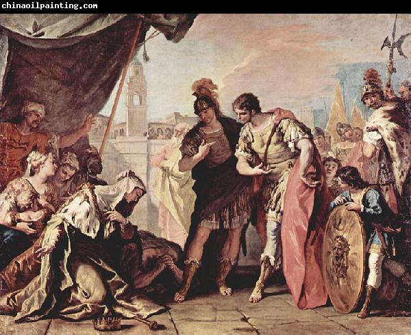 Sebastiano Ricci Die Familie der Dario vor Alexander dem Groben