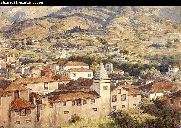 Sir Edward john poynter,bt.,P.R.A Funchal, Morning Sun