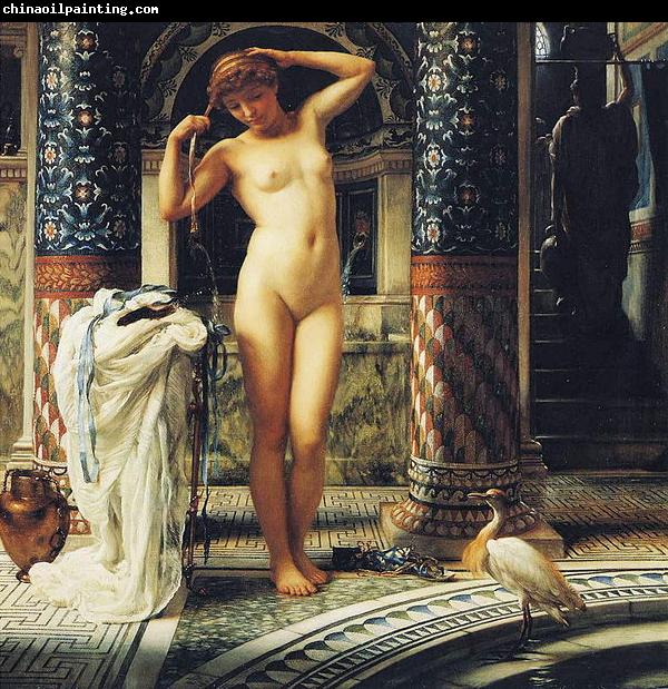 Sir Edward john poynter,bt.,P.R.A Diadumene, Dimensions and material of painting